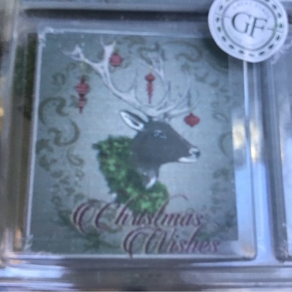 NEW Christmas Stone Coasters w/ Cork Back - Picture 5 of 7